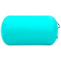 vidaXL Rullo da Ginnastica Gonfiabile con Pompa 100x60 cm in PVC Verde