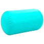 vidaXL Rullo da Ginnastica Gonfiabile con Pompa 100x60 cm in PVC Verde