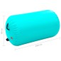 vidaXL Rullo da Ginnastica Gonfiabile con Pompa 100x60 cm in PVC Verde