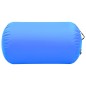 vidaXL Rullo da Ginnastica Gonfiabile con Pompa 100x60 cm in PVC Blu vidaXL Rullo da Ginnastica Gonfiabile con Pompa 100x60 cm in PVC Blu