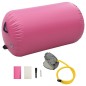 vidaXL Rullo da Ginnastica Gonfiabile con Pompa 100x60 cm in PVC Rosa vidaXL Rullo da Ginnastica Gonfiabile con Pompa 100x60 cm in PVC Rosa