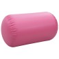 vidaXL Rullo da Ginnastica Gonfiabile con Pompa 100x60 cm in PVC Rosa vidaXL Rullo da Ginnastica Gonfiabile con Pompa 100x60 cm in PVC Rosa