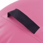 vidaXL Rullo da Ginnastica Gonfiabile con Pompa 100x60 cm in PVC Rosa vidaXL Rullo da Ginnastica Gonfiabile con Pompa 100x60 cm in PVC Rosa