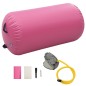 vidaXL Rullo da Ginnastica Gonfiabile con Pompa 120x75 cm in PVC Rosa vidaXL Rullo da Ginnastica Gonfiabile con Pompa 120x75 cm in PVC Rosa