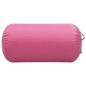 vidaXL Rullo da Ginnastica Gonfiabile con Pompa 120x75 cm in PVC Rosa vidaXL Rullo da Ginnastica Gonfiabile con Pompa 120x75 cm in PVC Rosa