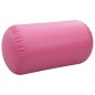 vidaXL Rullo da Ginnastica Gonfiabile con Pompa 120x75 cm in PVC Rosa vidaXL Rullo da Ginnastica Gonfiabile con Pompa 120x75 cm in PVC Rosa