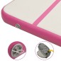 vidaXL Tappetino Ginnastica Gonfiabile con Pompa 600x100x15cm PVC Rosa vidaXL Tappetino Ginnastica Gonfiabile con Pompa 600x100x15cm PVC Rosa