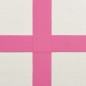 vidaXL Tappetino Ginnastica Gonfiabile con Pompa 600x100x15cm PVC Rosa vidaXL Tappetino Ginnastica Gonfiabile con Pompa 600x100x15cm PVC Rosa