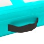 vidaXL Tappetino Ginnastica Gonfiabile e Pompa 700x100x15cm PVC Verde vidaXL Tappetino Ginnastica Gonfiabile e Pompa 700x100x15cm PVC Verde