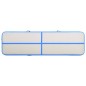 vidaXL Tappetino Ginnastica Gonfiabile con Pompa 800x100x15cm PVC Blu vidaXL Tappetino Ginnastica Gonfiabile con Pompa 800x100x15cm PVC Blu