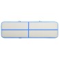 vidaXL Tappetino Ginnastica Gonfiabile con Pompa 700x100x20cm PVC Blu
