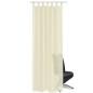 vidaXL Tende Trasparenti 2 pz Crema 140 x 175 cm vidaXL Tende Trasparenti 2 pz Crema 140 x 175 cm