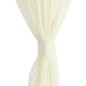 vidaXL Tende Trasparenti 2 pz Crema 140 x 175 cm vidaXL Tende Trasparenti 2 pz Crema 140 x 175 cm