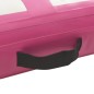 vidaXL Tappetino Ginnastica Gonfiabile con Pompa 200x200x15cm PVC Rosa vidaXL Tappetino Ginnastica Gonfiabile con Pompa 200x200x15cm PVC Rosa