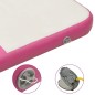 vidaXL Tappetino Ginnastica Gonfiabile con Pompa 200x200x15cm PVC Rosa vidaXL Tappetino Ginnastica Gonfiabile con Pompa 200x200x15cm PVC Rosa