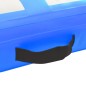 vidaXL Tappetino Ginnastica Gonfiabile con Pompa 200x200x15cm PVC Blu vidaXL Tappetino Ginnastica Gonfiabile con Pompa 200x200x15cm PVC Blu