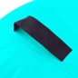 vidaXL Rotolo da Ginnastica Gonfiabile con Pompa 120x90cm in PVC Verde