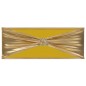 vidaXL Nastri Ornamentali per Sedie 25 pz con Fibbia Diamantata Oro vidaXL Nastri Ornamentali per Sedie 25 pz con Fibbia Diamantata Oro