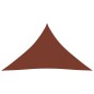vidaXL Parasole a Vela Oxford Triangolare 2,5x2,5x3,5 m Terracotta vidaXL Parasole a Vela Oxford Triangolare 2,5x2,5x3,5 m Terracotta