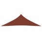 vidaXL Parasole a Vela Oxford Triangolare 2,5x2,5x3,5 m Terracotta vidaXL Parasole a Vela Oxford Triangolare 2,5x2,5x3,5 m Terracotta