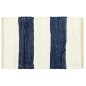 vidaXL Tovagliette 4 pz Chindi a Strisce Blu e Bianco 30x45 cm Cotone vidaXL Tovagliette 4 pz Chindi a Strisce Blu e Bianco 30x45 cm Cotone