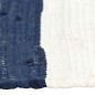 vidaXL Tovagliette 4 pz Chindi a Strisce Blu e Bianco 30x45 cm Cotone vidaXL Tovagliette 4 pz Chindi a Strisce Blu e Bianco 30x45 cm Cotone