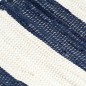 vidaXL Tovagliette 4 pz Chindi a Strisce Blu e Bianco 30x45 cm Cotone vidaXL Tovagliette 4 pz Chindi a Strisce Blu e Bianco 30x45 cm Cotone