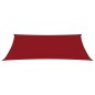 vidaXL Parasole a Vela Oxford Rettangolare 2x4,5 m Rosso vidaXL Parasole a Vela Oxford Rettangolare 2x4,5 m Rosso