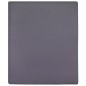 vidaXL Lenzuola con Angoli Jersey 2 pz Antracite 100x200 cm Cotone vidaXL Lenzuola con Angoli Jersey 2 pz Antracite 100x200 cm Cotone