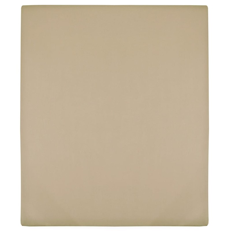 vidaXL Lenzuola con Angoli Jersey 2pz Tortora 100x200 cm Cotone vidaXL Lenzuola con Angoli Jersey 2pz Tortora 100x200 cm Cotone