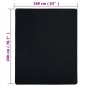 vidaXL Lenzuola con Angoli Jersey 2pz Nero 160x200 cm Cotone vidaXL Lenzuola con Angoli Jersey 2pz Nero 160x200 cm Cotone