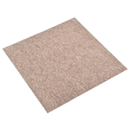 vidaXL Quadrotte di Moquette 20 pz 5 m² 50x50 cm Beige