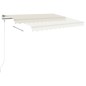 Tenda da Sole Retrattile Manuale 400x350 cm Crema Tenda da Sole Retrattile Manuale 400x350 cm Crema