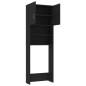 Set Mobili per Lavatrice Nero in Truciolato Set Mobili per Lavatrice Nero in Truciolato
