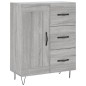 vidaXL Credenza Grigio Sonoma 69,5x34x180 cm in Legno Multistrato vidaXL Credenza Grigio Sonoma 69,5x34x180 cm in Legno Multistrato