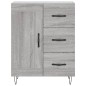 vidaXL Credenza Grigio Sonoma 69,5x34x180 cm in Legno Multistrato vidaXL Credenza Grigio Sonoma 69,5x34x180 cm in Legno Multistrato