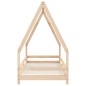 vidaXL Giroletto per Bambini 80x200 cm in Legno Massello di Pino vidaXL Giroletto per Bambini 80x200 cm in Legno Massello di Pino