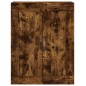 vidaXL Credenza Rovere Fumo 69,5x34x180 cm in Legno Multistrato vidaXL Credenza Rovere Fumo 69,5x34x180 cm in Legno Multistrato