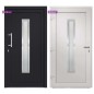 vidaXL Porta di Ingresso Antracite 108x208 cm vidaXL Porta di Ingresso Antracite 108x208 cm