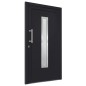 vidaXL Porta di Ingresso Antracite 108x208 cm vidaXL Porta di Ingresso Antracite 108x208 cm