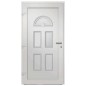 vidaXL Porta di Ingresso Bianca 88x190 cm vidaXL Porta di Ingresso Bianca 88x190 cm