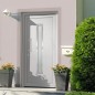 vidaXL Porta di Ingresso Bianca 98x200 cm vidaXL Porta di Ingresso Bianca 98x200 cm