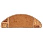 Tappetini Autoadesivi per Scale 15 pz Beige 65x21x4 cm Tappetini Autoadesivi per Scale 15 pz Beige 65x21x4 cm