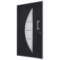vidaXL Porta di Ingresso Antracite 98x208 cm vidaXL Porta di Ingresso Antracite 98x208 cm