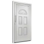 vidaXL Porta di Ingresso Bianca 110x210 cm vidaXL Porta di Ingresso Bianca 110x210 cm