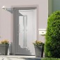 vidaXL Porta di Ingresso Bianca 108x208 cm vidaXL Porta di Ingresso Bianca 108x208 cm