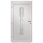 vidaXL Porta di Ingresso Bianca 108x208 cm vidaXL Porta di Ingresso Bianca 108x208 cm