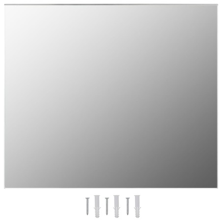 vidaXL Specchio Senza Cornice 80x60 cm in Vetro 