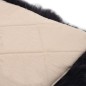 vidaXL Cuscini Sedie 2pz Grigio Scuro 40x40cm Vera Pelle di Montone