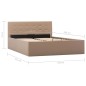 vidaXL Giroletto Idraulico Cappuccino in Similpelle 120x200cm vidaXL Giroletto Idraulico Cappuccino in Similpelle 120x200cm
